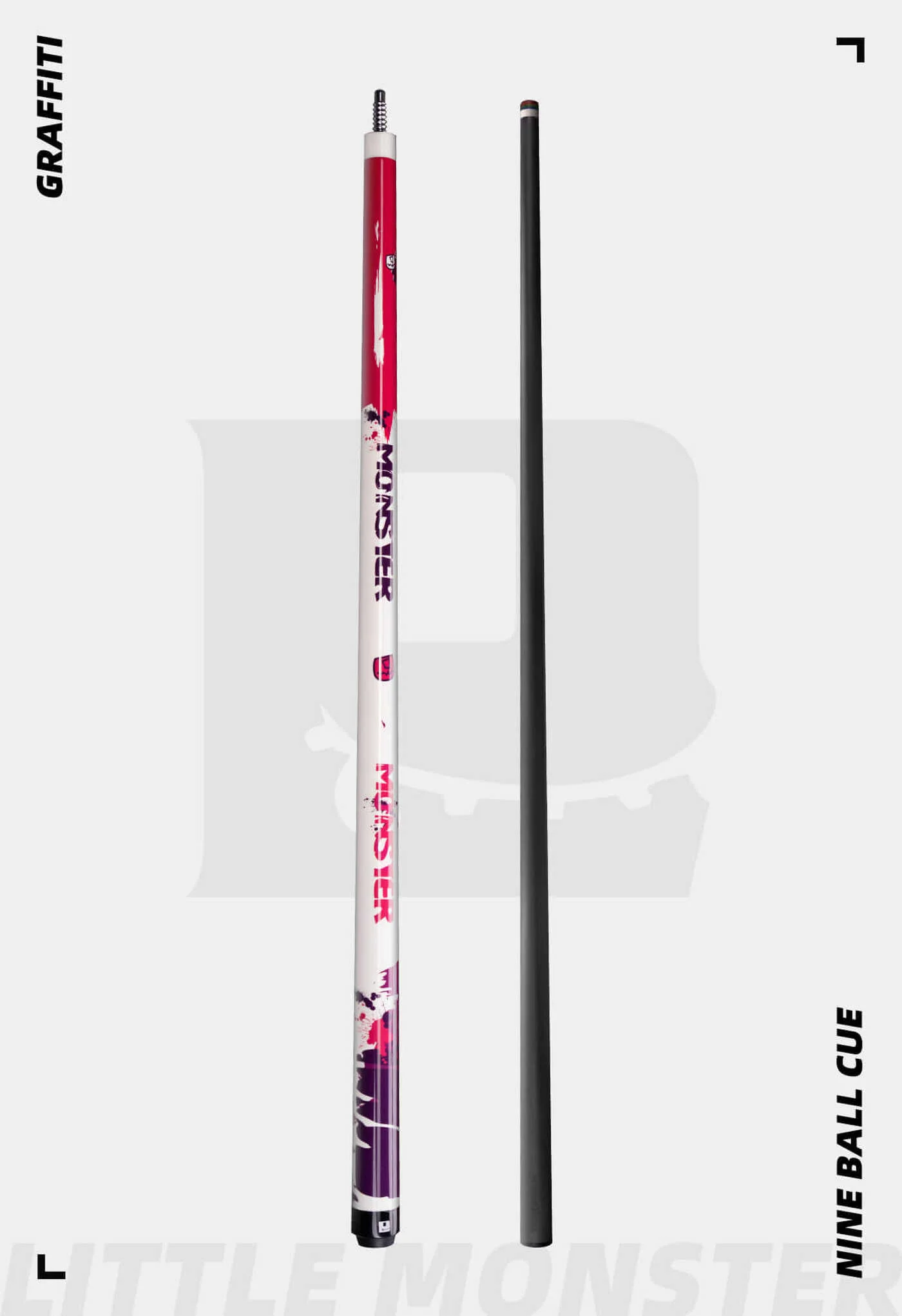 Graffiti Nine Ball Cue | Little Monster