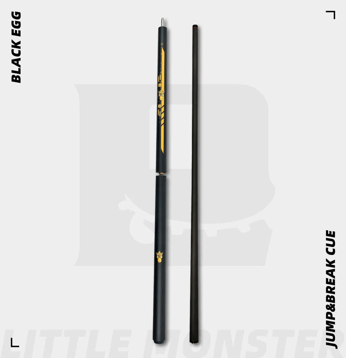 Black Egg Short Break & Jump Cue - Gậy phá bi (Break) | Little Monster