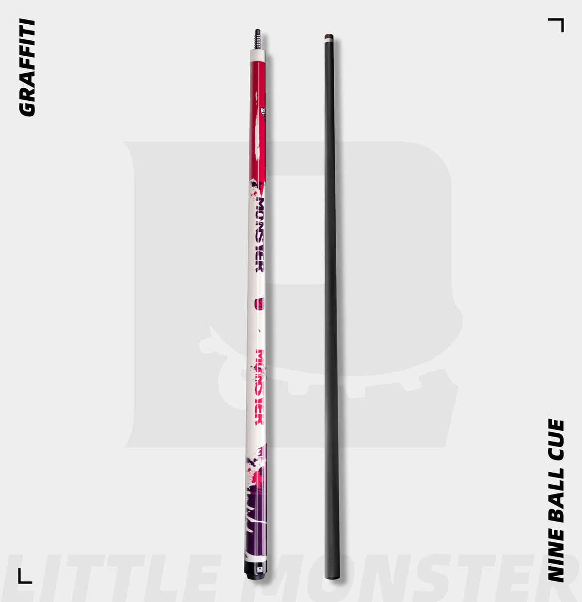 Graffiti Nine Ball Cue - Gậy đánh (Shooting) | Little Monster